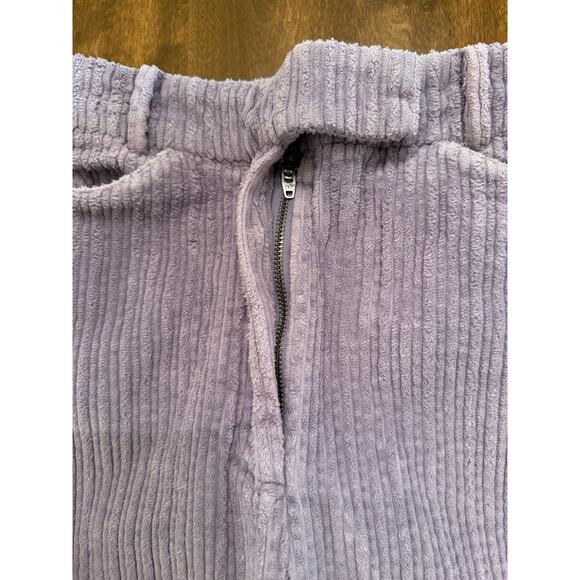 & Other Stories Women's Lilac Purple High Rise Corduroy Pants Size 4 90s Y2K - Picture 8 of 12